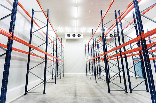 rayonnage metallique entrepot frigorifique